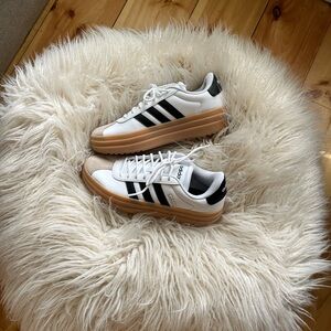 Adidas White and Black Sneakers